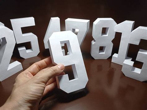 Create Dimensional Designs with 3D Numbers and Paper SVG for Unique DIY Projects
